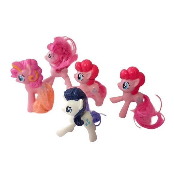 5 My Little Pony Mcdonalds Happy Meal Toy Set MLP Pinkie Pie Rarity Cutie Crew. - Picture 4 of 16